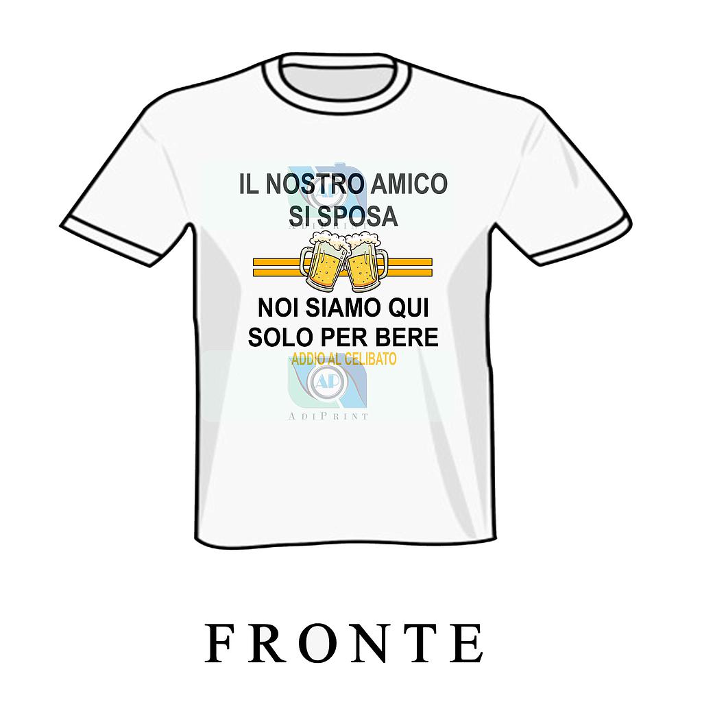 Tshirt Addio al Celibato Cod.02