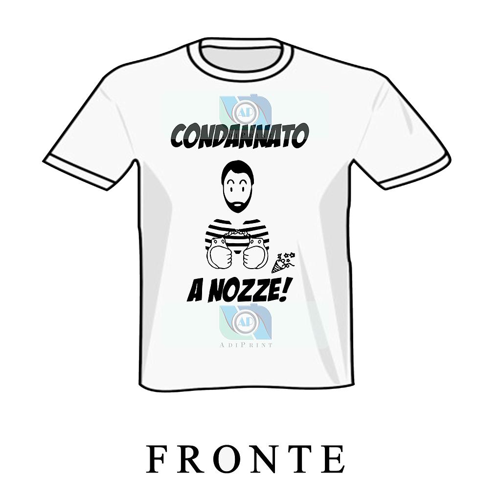 Tshirt Addio al Celibato Cod.30