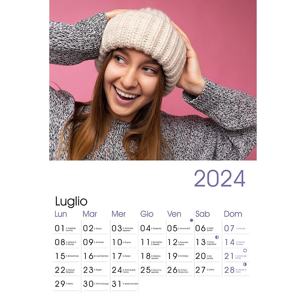 Calendario mensile 20 x 30 Cod. C267