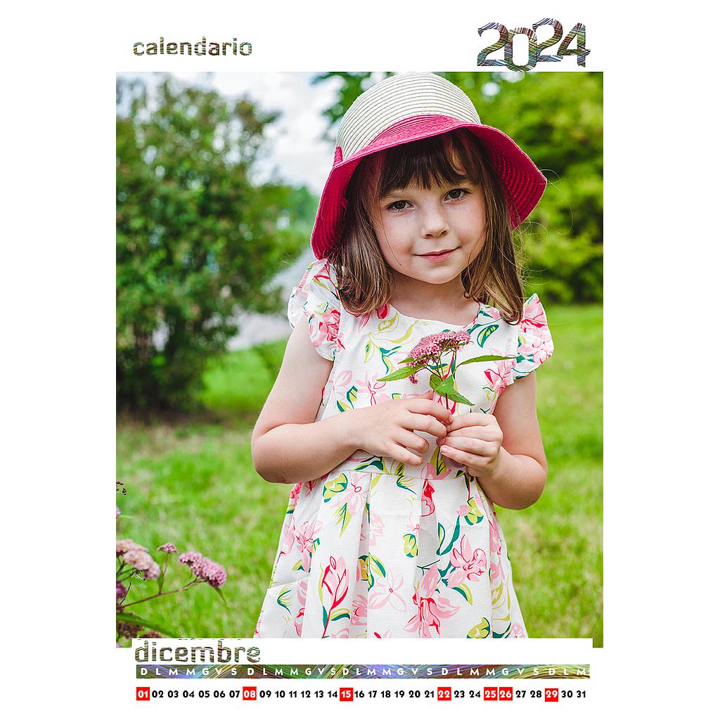 Calendario mensile 30x40 Cod. C540