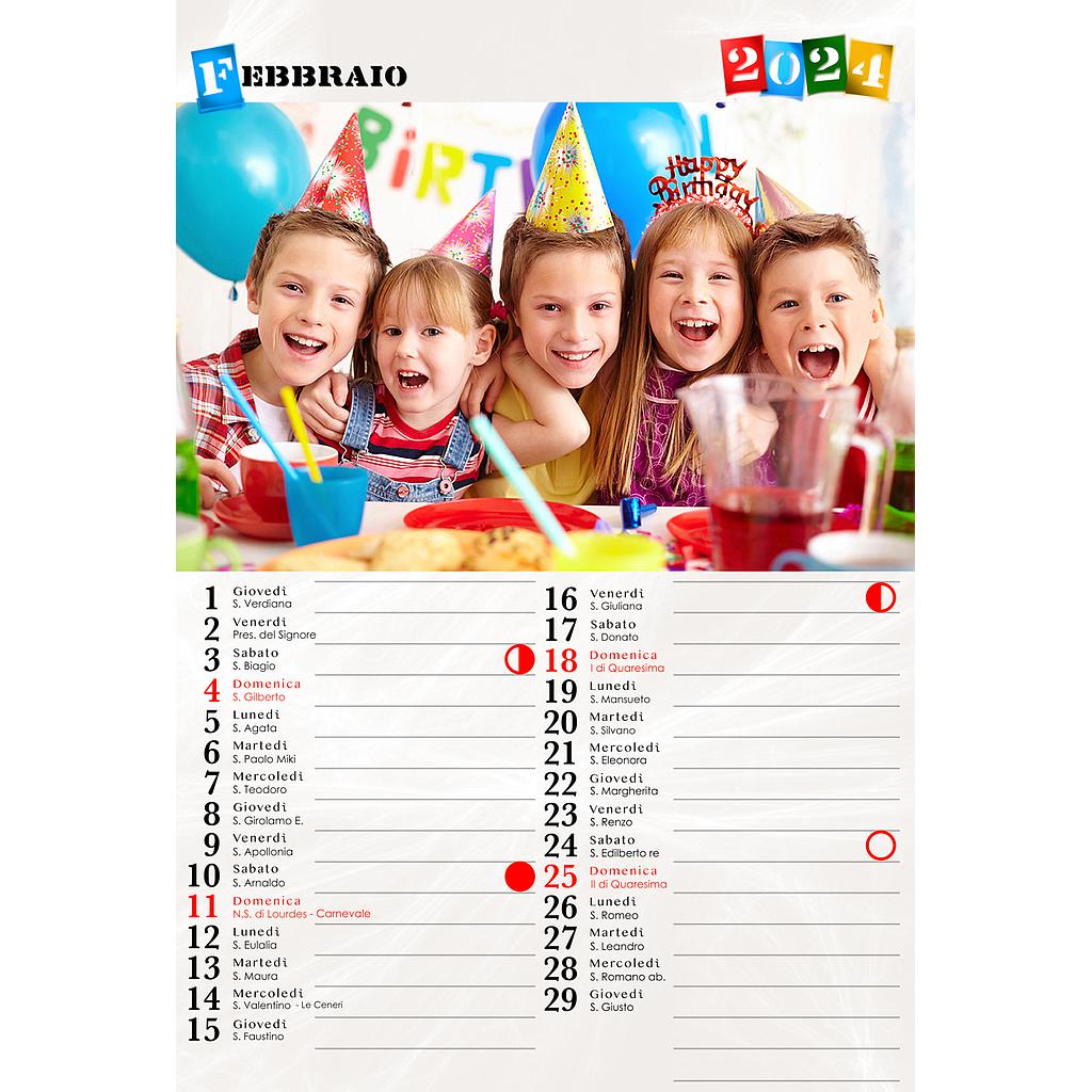 Calendario mensile 30x40 Cod. C1206