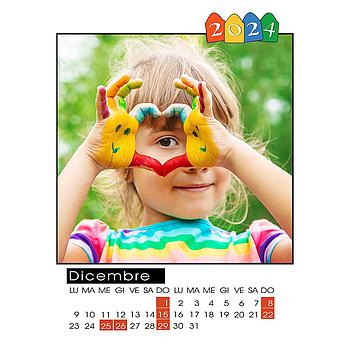 Calendario mensile 30x40 Cod. C424