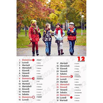 Calendario mensile 30x40 Cod. C434