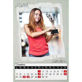 Calendario mensile 30x40 Cod. C545