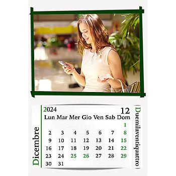 Calendario mensile 30x40 Cod. C1184