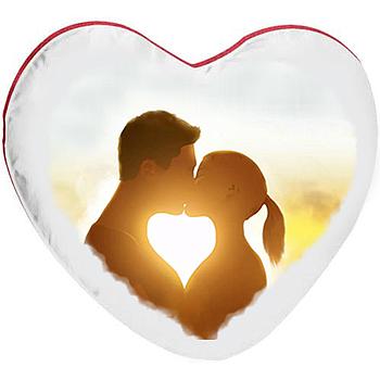 Cuscino cuore Rosso