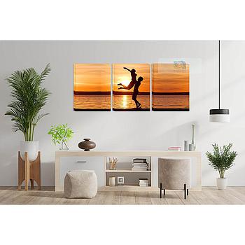 Composizione su tela 40 x 90
