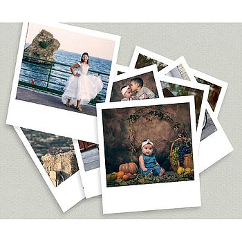 300 Stampe Fotografiche Polaroid 9 x 10